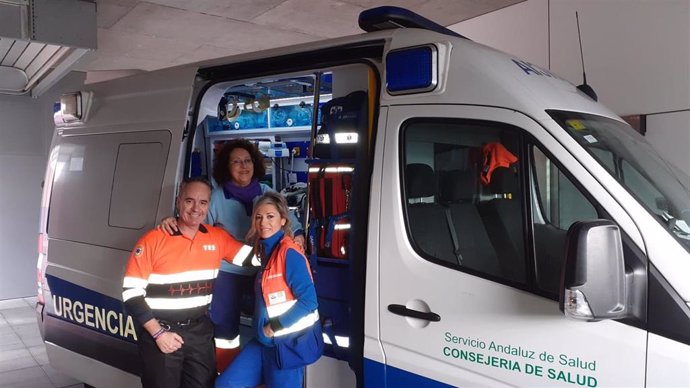 Unidad móvil deñ Servicio de Urgencias de Atención Primaria del Distrito Córdoba y Guadalquivir