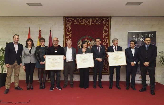 Acto de nombramiento de los nuevos alcaides de Honor del Museo Provincial del Vino.