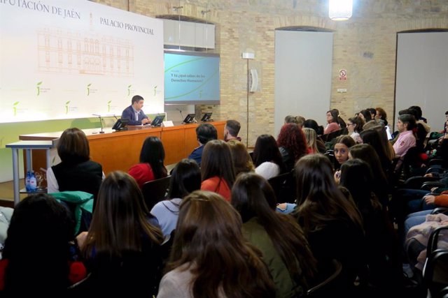 Actividad en la Diputación de Jaén sobre los Derechos Humanos