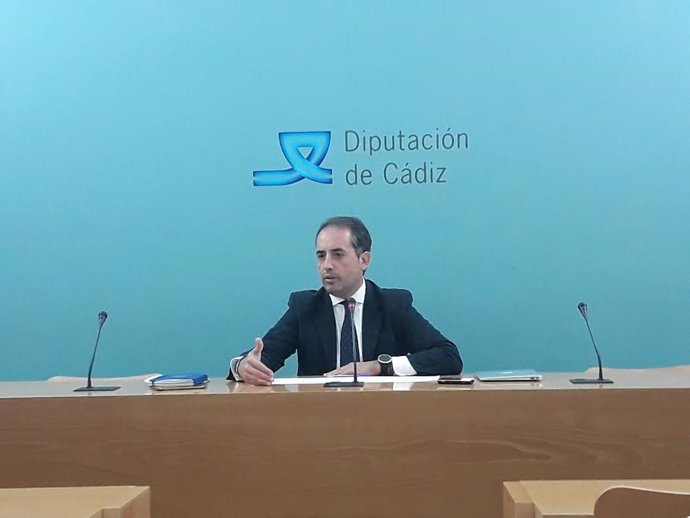 Antonio Saldaña, portavoz del PP en la Diputación de Cádiz