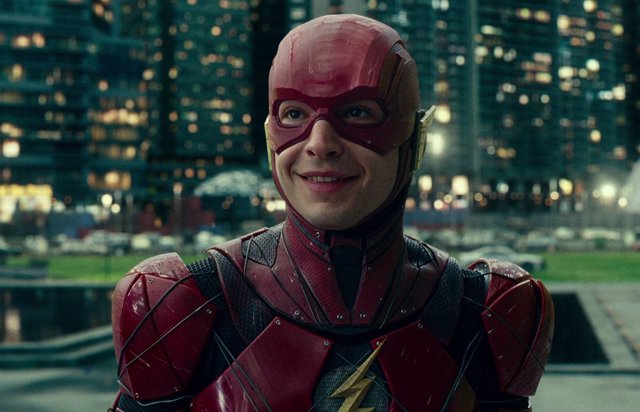 The Flash (Ezra Miller) en Liga de la Justicia