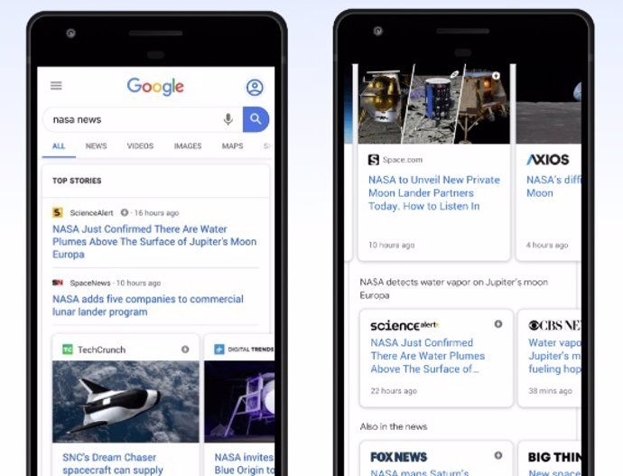 Google utiliza el aprendizaje automático para reorganizar las 'Noticias destacad