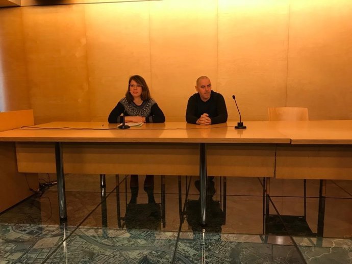 Janet Sanz y Eloi Badia