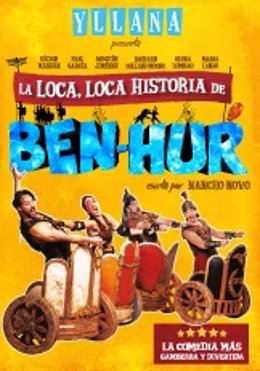 La local, loca historia de Ben-Hur, de Yllana, una de las propuetas del Teatro Bretón de Logroño para este fin de semana