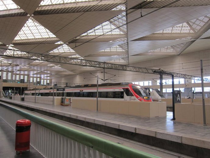 Estación Delicias de Zaragoza.