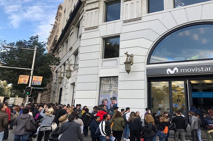 Movistar triplica el número de terminales vendidos en el 'Black Friday' respecto al año pasado.