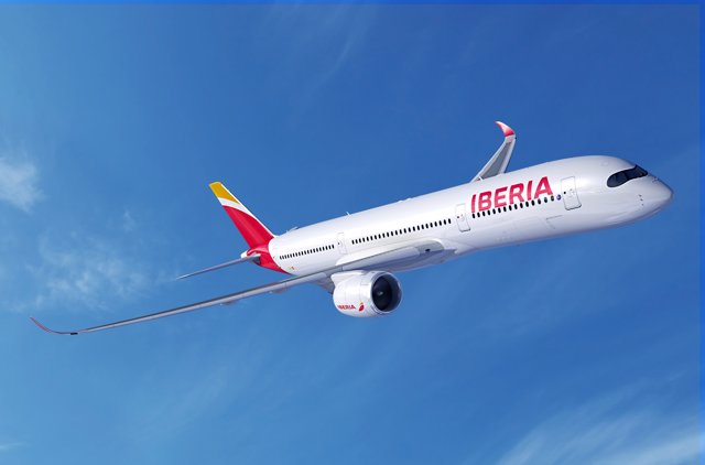 Nuevo avión A350 de Iberia