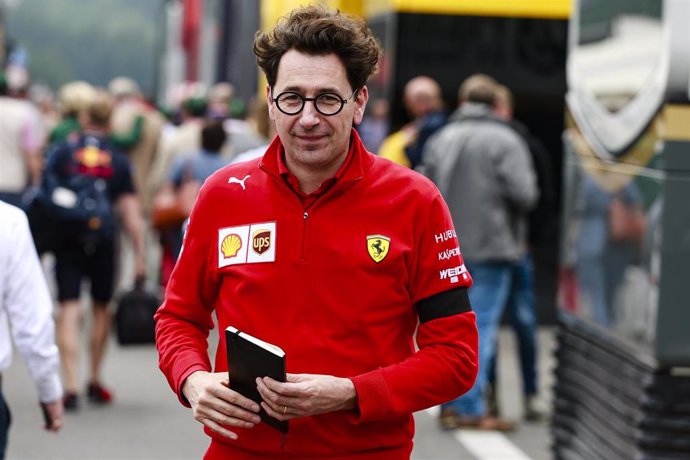 Mattia Binotto, jefe de la escudería Ferrari