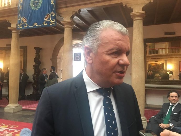 El presidente de FADE, Belarmino Feito