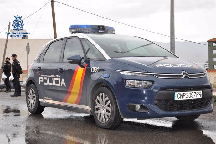 Cotxe de la Policia Nacional.