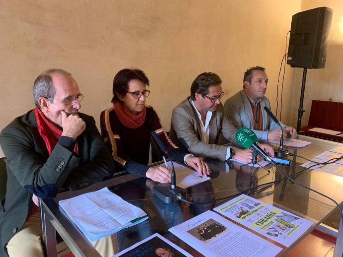 Imagen de la presentación de los actos de navidad en los museos de la Junta en Granada