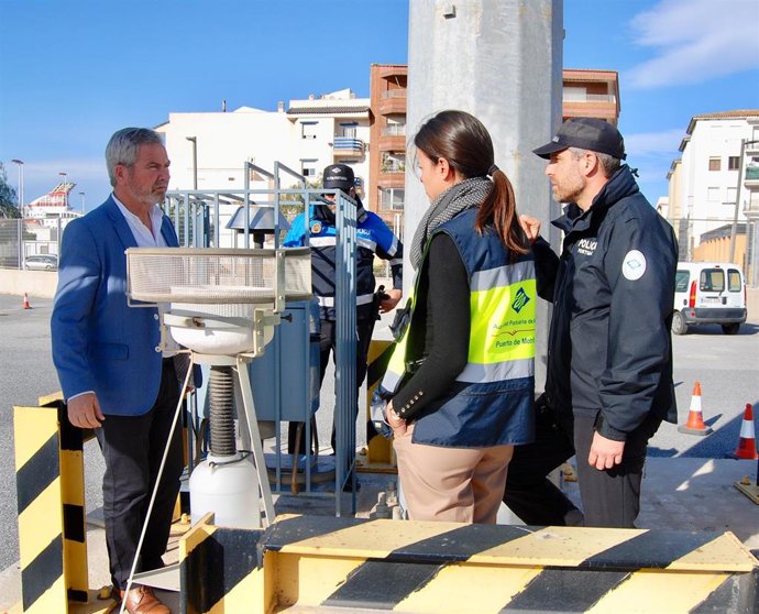 Medición de la calidad del aire en el Puerto de Motril