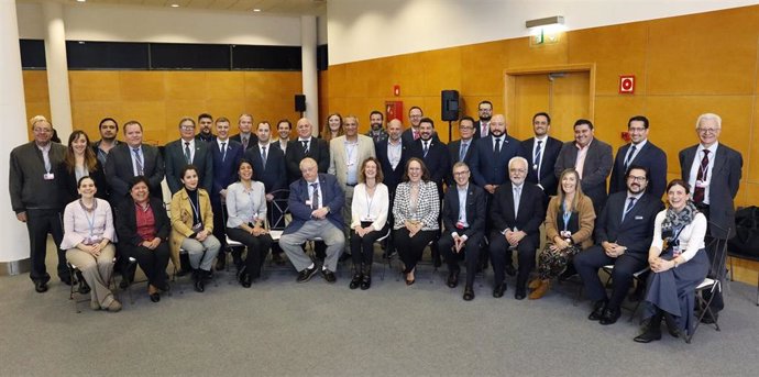 Representantes de los 22 países que forman parte de la Red Iberoamericana de Oficinas de Cambio Climático (RIOCC), reunidos en la Cumbre del Clima de Madrid (COP25)