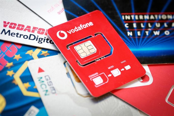 Tarjeta SIM de Vodafone