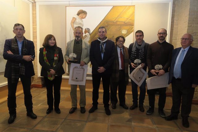 Acto de entrega del XXXIII Premio de Pintura 'Emilio Ollero' del IEG