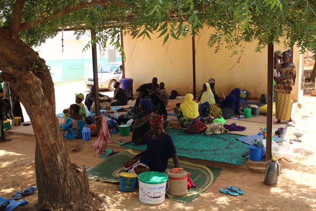 Afectados por la crisis en el centro de Malí