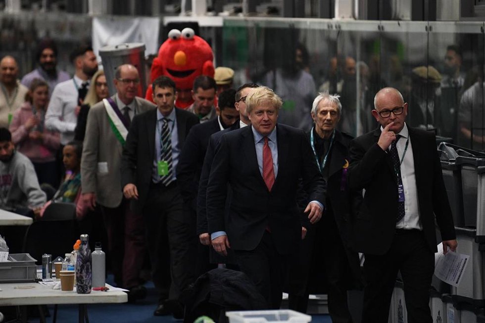 El primer ministro británico, Boris Johnson. 