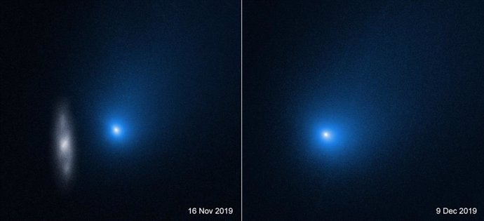 El primer cometa interestelar conocido ya se aleja del Sol