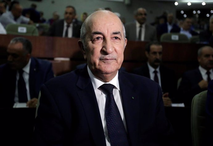 Abdelmayid Tebune, presidente electo de Argelia