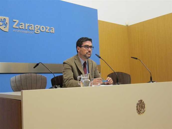 El concejal del grupo municipal del PSOE en el Ayuntamiento de Zaragoza, Horacio Royo.