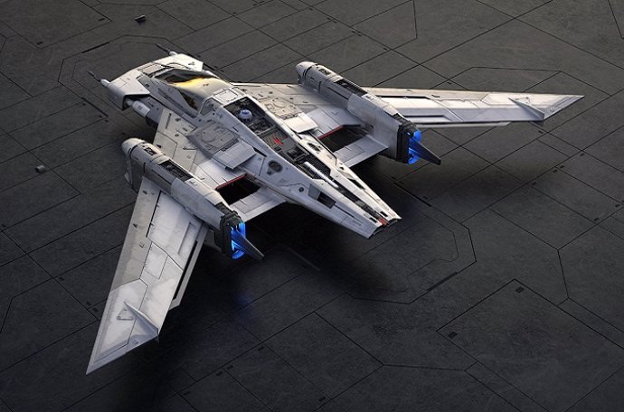 Porsche y Lucasfilm presentan el diseño de la nave espacial que lucirá el estreno de 'Star Wars: The Rise of Skywalker' en Los Ángeles.