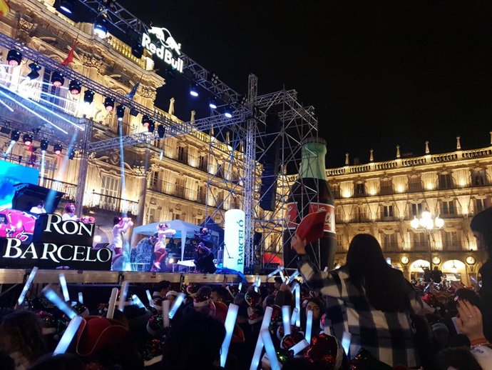 Celebración del Fin de Año Universitario en Salamanca.