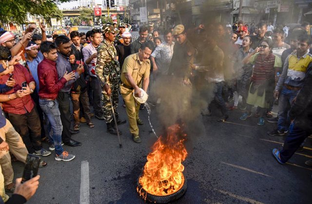 Protestas en India contra la nueva ley de ciudadanía 