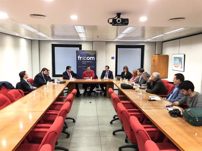 Reunión de Frecom y el PSOE