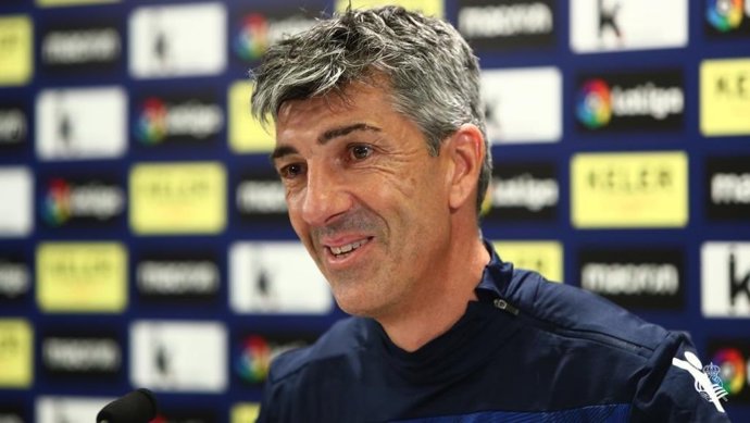 Imanol Alguacil, entrenador de la Real Sociedad