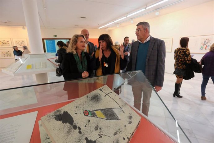 Exposición que une obras de Alberti y Miró en El Puerto