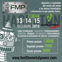 Cartel de la tercera edición del hackatón de Femepa
