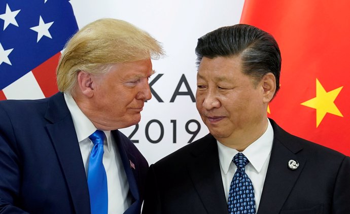 El presidente de Estados Unidos, Donald Trump, y el de China, Xi Jinping.