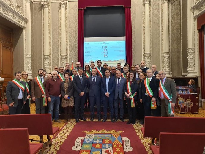 Participantes en el Encuentro de Terra Cruda.