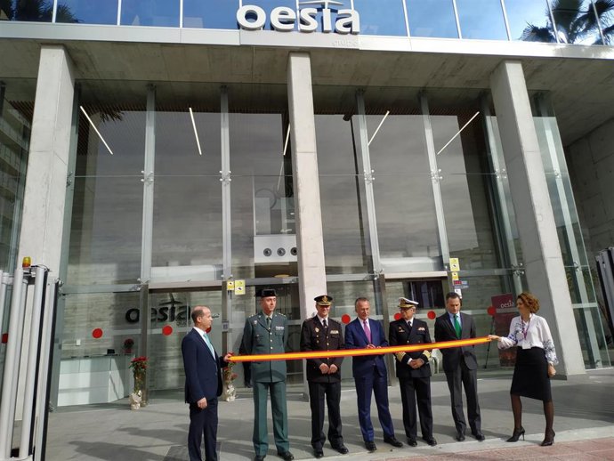 Imagen de la inauguración de la nueva sede de Oesía en Murcia