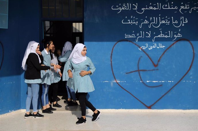 Escuela de la UNRWA en Jerusalén Este