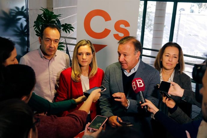 El portavoz de Ciudadanos en Baleares, Joan Mesquida.