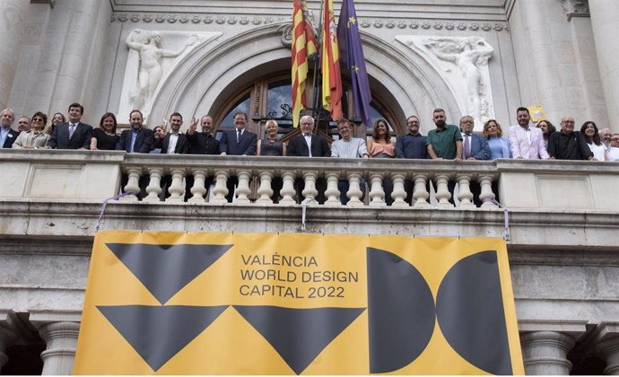 Acto de presentación de Valncia como Capital del Diseño 2022.