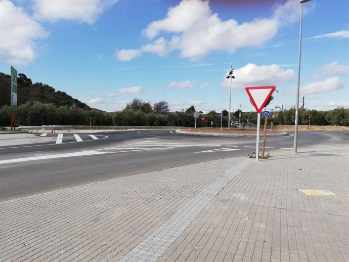 Carretera A-3130 en Nueva Carteya