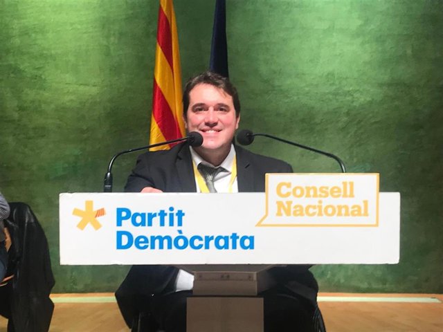 El presidente del PDeCAT, David Bonvehí.