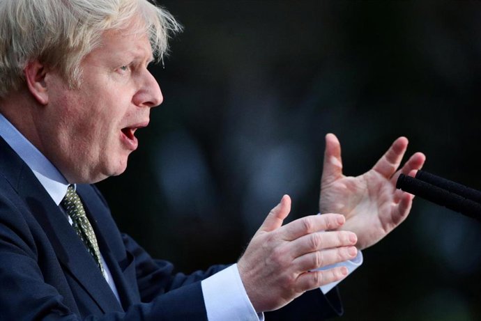 Boris Johnson, primer ministro de Reino Unido