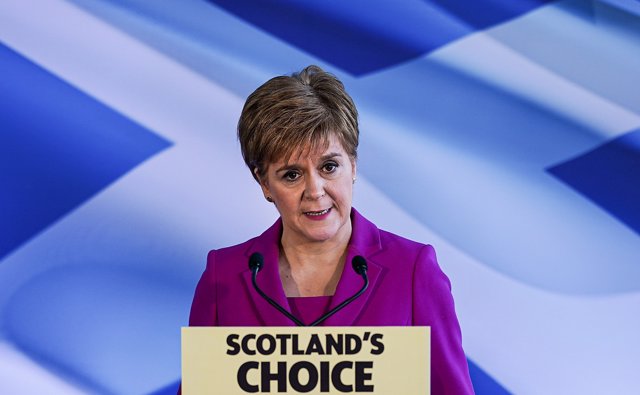 La ministra principal escocesa, Nicola Sturgeon