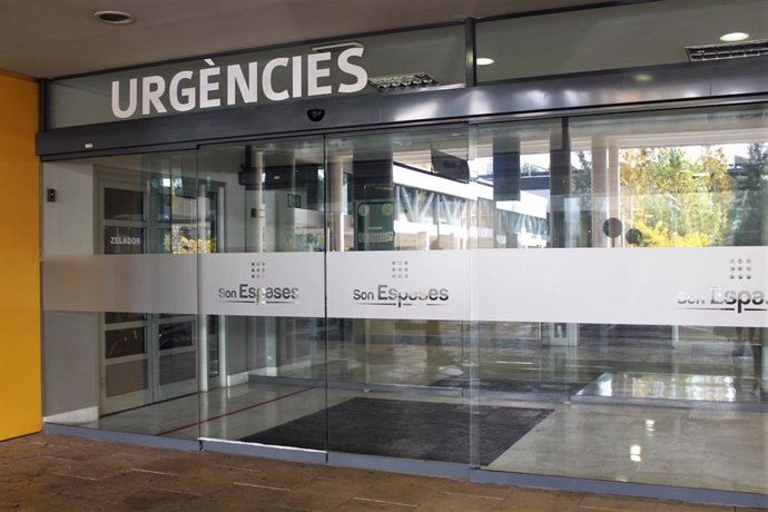 Puerta d'Urgncies de l'Hospital de Son Espases.