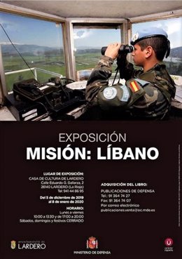 Una exposición muestra en fotografías y un vídeo el desarrollo de la misión de las Fuerzas Armadas españolas en Líbano.