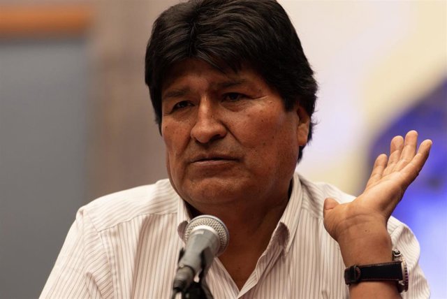 El expresidente de Bolivia Evo Morales