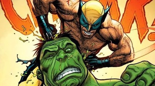 Hulk vs Lobezno en los cómics de Marvel