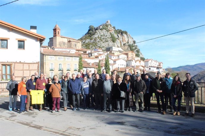 Reunión de la 'España Vaciada' en Nieva de Cameros