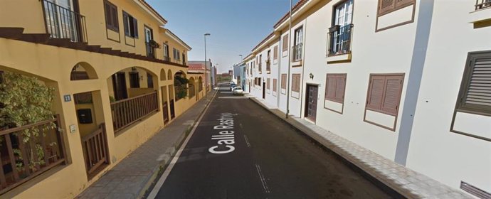 Calle Rastrojo, lugar donde apareció el cuerpo sin vida del hombre