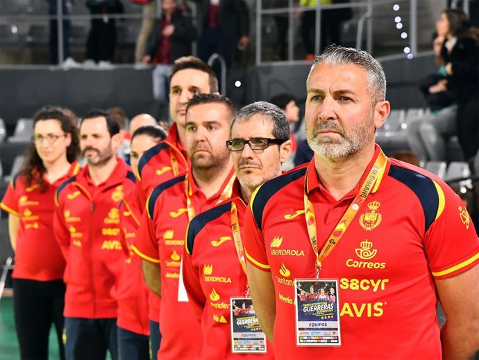El entrenador de la selección española femenina de balonmano, Carlos Viver.
