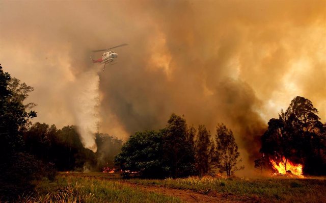 Incendios en Nueva Gales del Sur, Australia.
