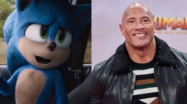 Dwayne 'The Rock' Johnson responde al guiño de Sonic